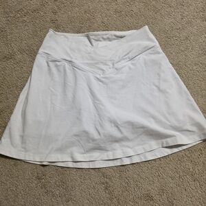 PINK Victoria's Secret White A-Line Skirt
